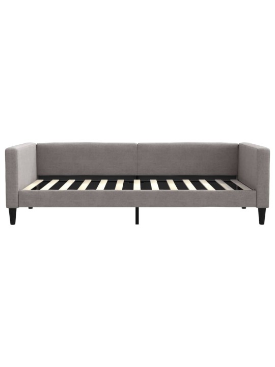 Válenda s přistýlkou taupe 100 x 200 cm textil