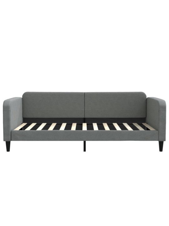 Válenda s přistýlkou tmavě šedá 100 x 200 cm textil