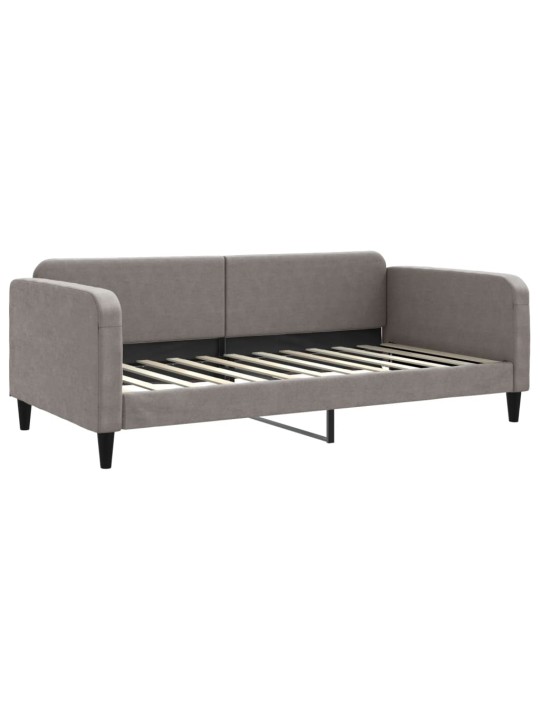 Válenda s přistýlkou taupe 100 x 200 cm textil