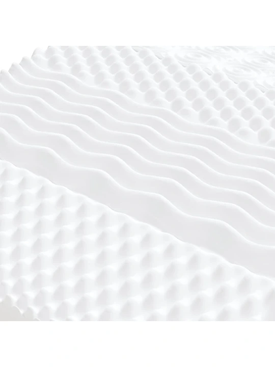 Válenda s přistýlkou a matracemi černá 90 x 200 cm textil