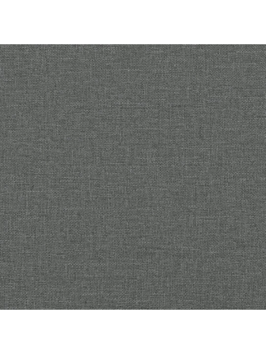 Válenda s přistýlkou a zásuvkami tmavě šedá 100 x 200 cm textil