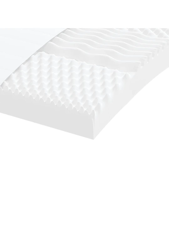 Válenda s přistýlkou a zásuvkami tmavě šedá 100 x 200 cm textil