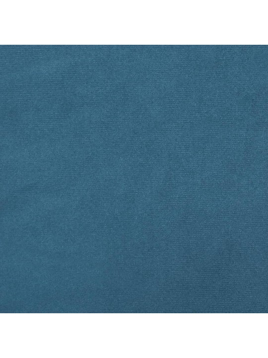 Válenda s přistýlkou modrá 80 x 200 cm samet