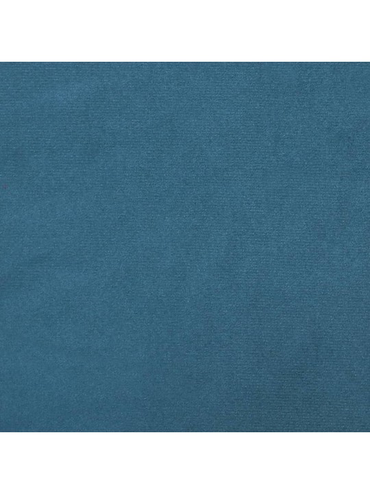 Válenda s přistýlkou modrá 90 x 200 cm samet