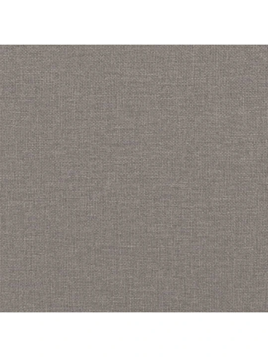 Válenda s přistýlkou a matracemi taupe 100 x 200 cm textil