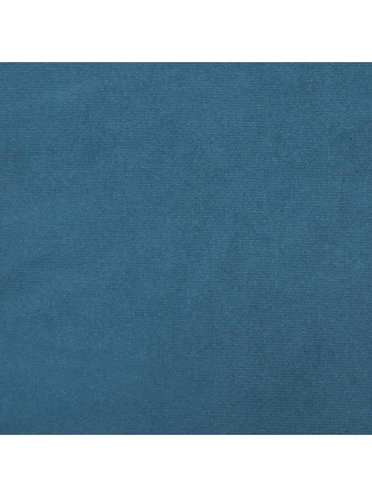 Válenda s přistýlkou modrá 80 x 200 cm samet