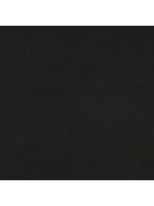 Válenda s přistýlkou černá 90 x 200 cm samet