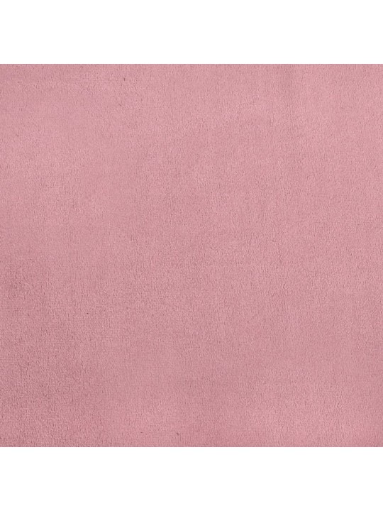 Válenda s přistýlkou růžová 100 x 200 cm samet