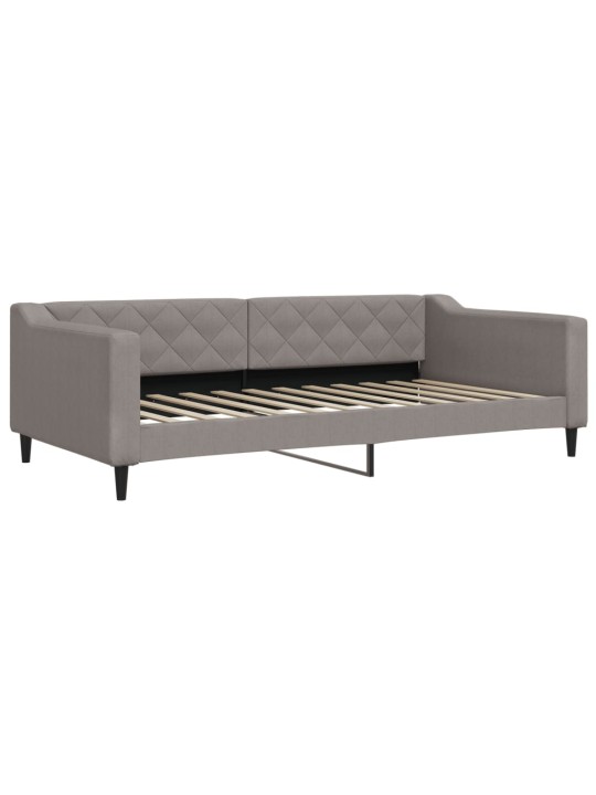 Válenda s přistýlkou taupe 100 x 200 cm textil