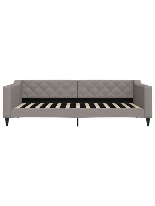 Válenda s přistýlkou taupe 100 x 200 cm textil