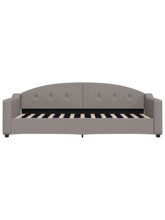 Válenda s přistýlkou taupe 80 x 200 cm textil