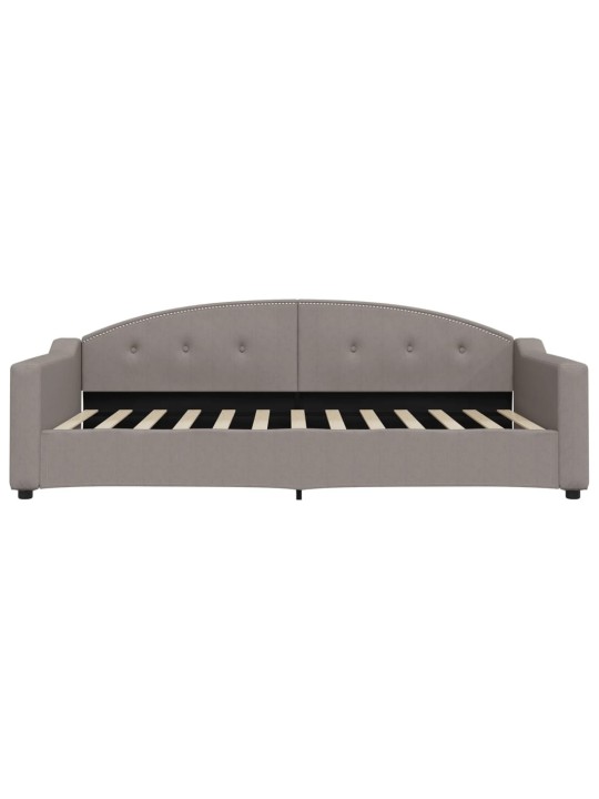 Válenda s přistýlkou taupe 100 x 200 cm textil