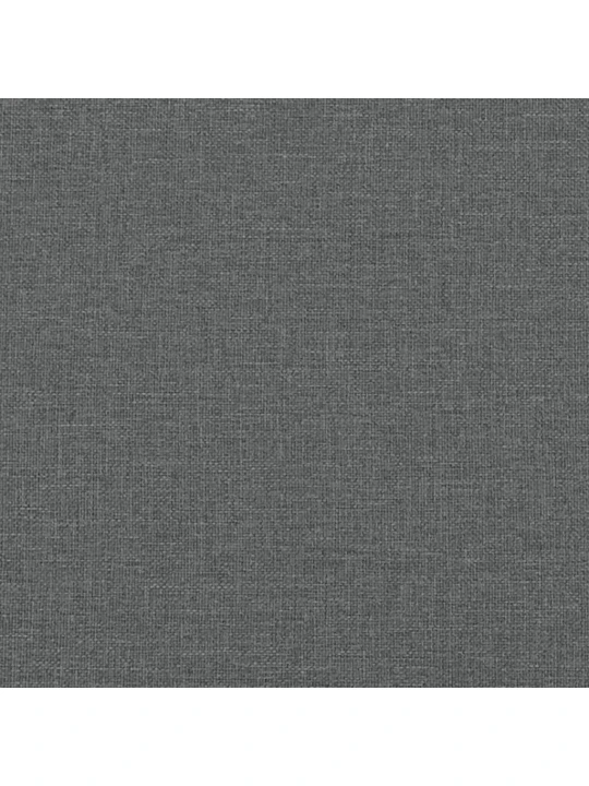 Válenda s přistýlkou a matracemi tmavě šedá 90 x 200 cm textil