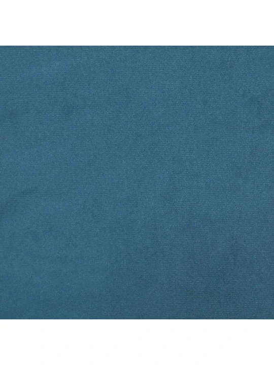 Válenda s matrací modrá 90 x 200 cm samet
