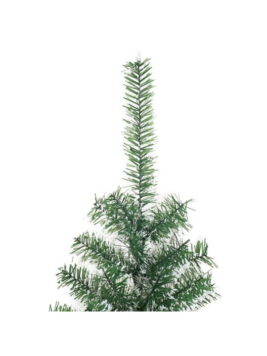 Umělý vánoční stromek zasněžený zelený 240 cm