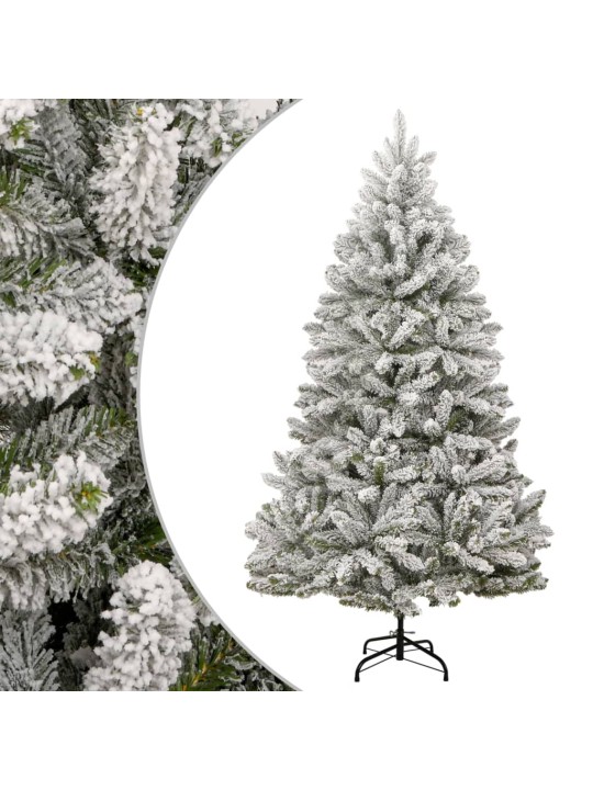 Umělý sklápěcí vánoční stromek se sněhem 300 cm