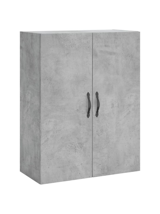 Skříň highboard betonově šedá 69,5x34x180 cm kompozitní dřevo