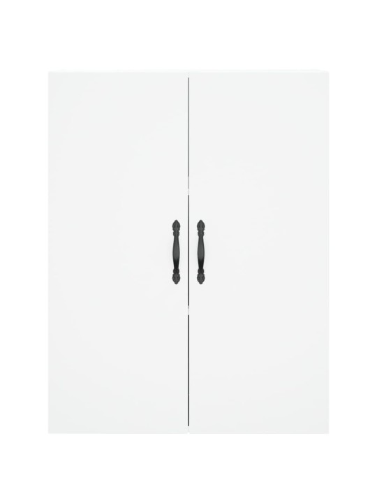 Skříň highboard bílá 69,5 x 34 x 180 cm kompozitní dřevo