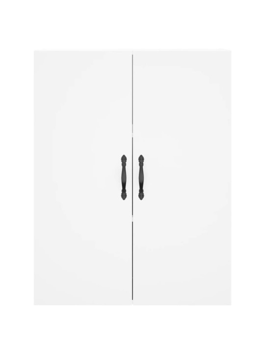 Skříň highboard bílá 69,5 x 34 x 180 cm kompozitní dřevo