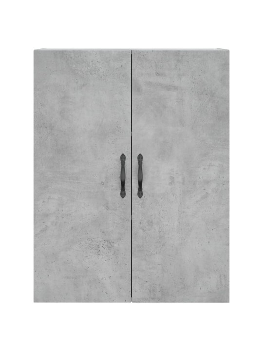 Skříň highboard betonově šedá 69,5x34x180 cm kompozitní dřevo