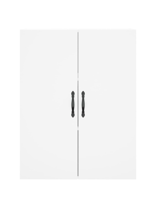 Skříň highboard bílá 69,5 x 34 x 180 cm kompozitní dřevo