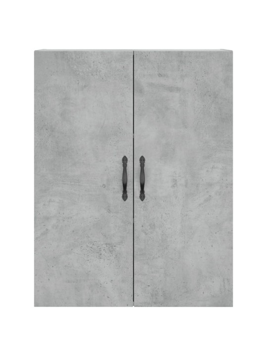 Skříň highboard betonově šedá 69,5x34x180 cm kompozitní dřevo