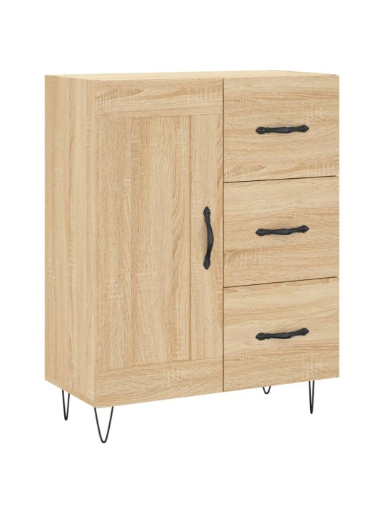 Skříň highboard dub sonoma 69,5 x 34 x 180 cm kompozitní dřevo