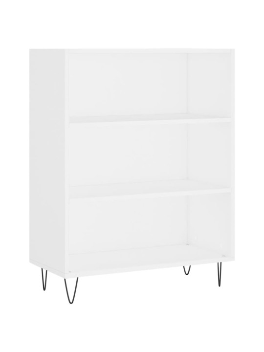 Skříň highboard bílá 69,5 x 34 x 180 cm kompozitní dřevo