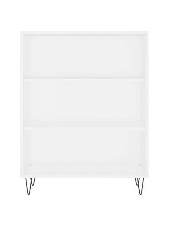 Skříň highboard bílá 69,5 x 34 x 180 cm kompozitní dřevo