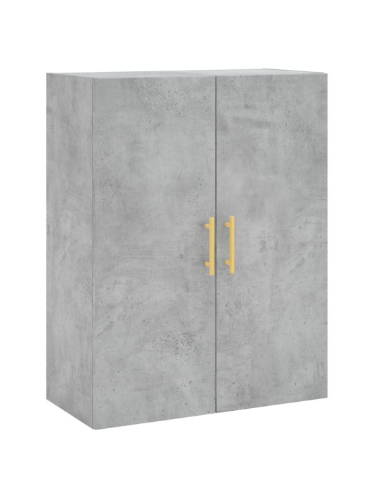 Skříň highboard betonově šedá 69,5x34x180 cm kompozitní dřevo