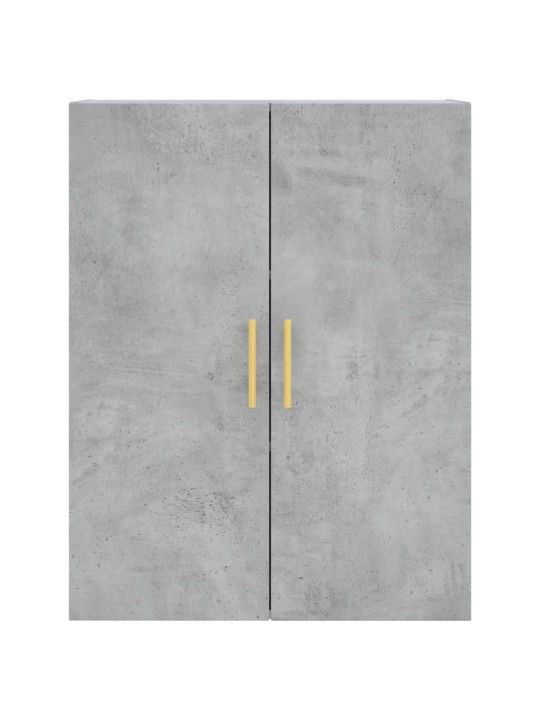 Skříň highboard betonově šedá 69,5x34x180 cm kompozitní dřevo