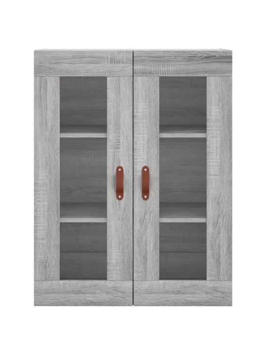 Skříň highboard šedá sonoma 69,5 x 34 x 180 cm kompozitní dřevo