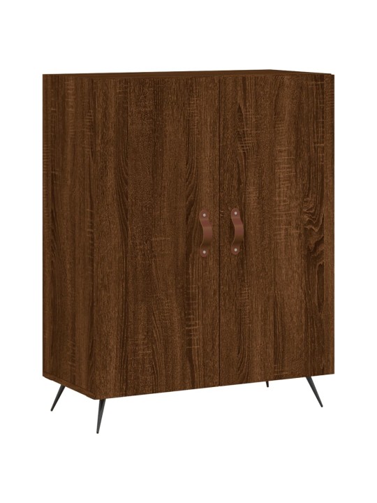 Skříň highboard hnědý dub 69,5 x 34 x 180 cm kompozitní dřevo