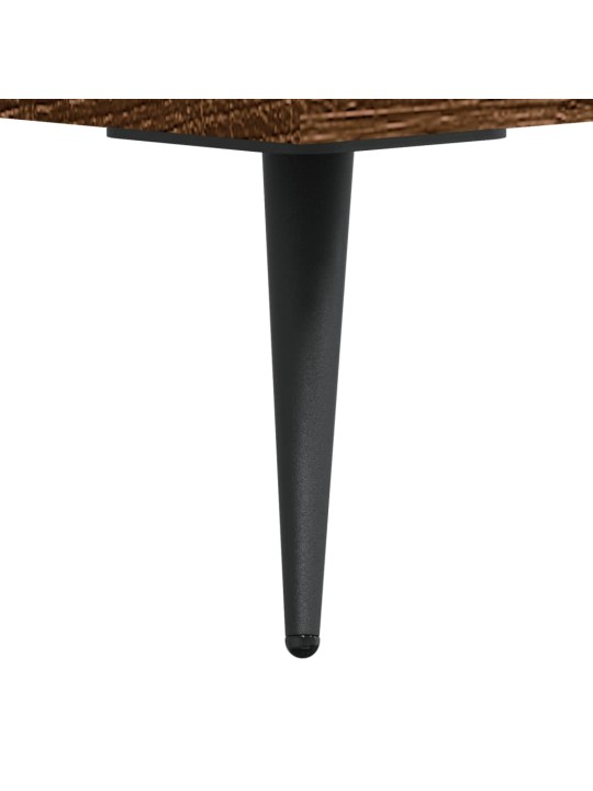 Skříň highboard hnědý dub 69,5 x 34 x 180 cm kompozitní dřevo