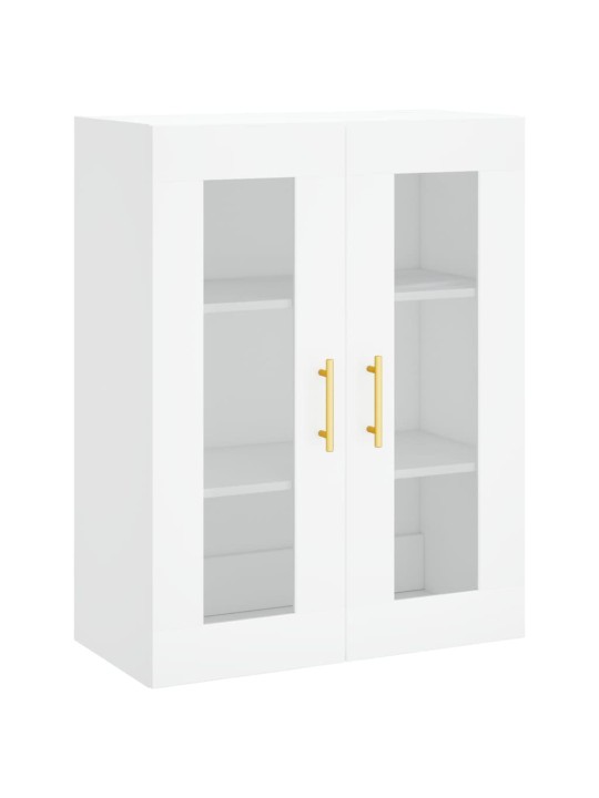 Skříň highboard bílá 69,5 x 34 x 180 cm kompozitní dřevo