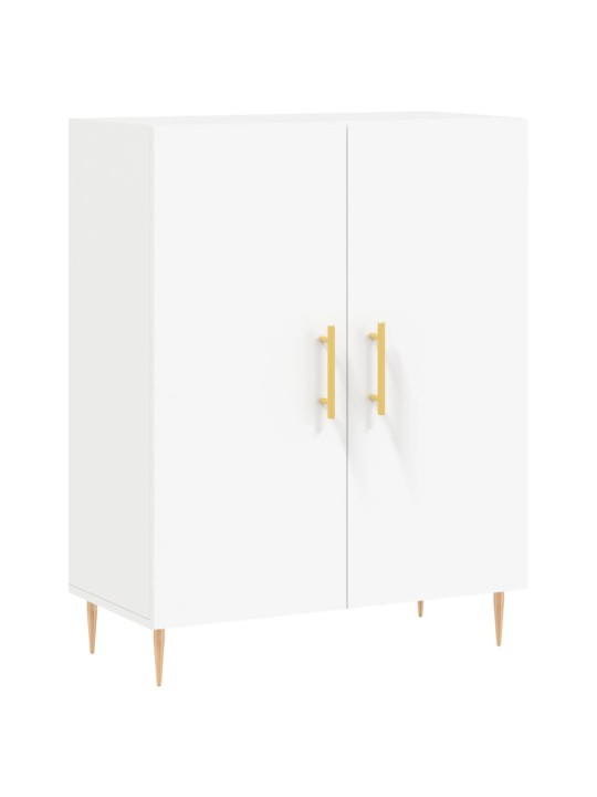Skříň highboard bílá 69,5 x 34 x 180 cm kompozitní dřevo