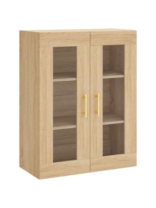 Skříň highboard dub sonoma 69,5 x 34 x 180 cm kompozitní dřevo