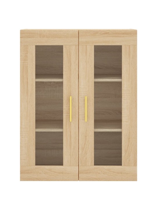 Skříň highboard dub sonoma 69,5 x 34 x 180 cm kompozitní dřevo