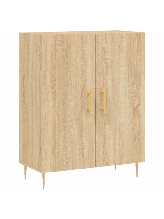 Skříň highboard dub sonoma 69,5 x 34 x 180 cm kompozitní dřevo