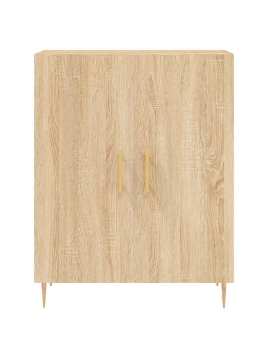 Skříň highboard dub sonoma 69,5 x 34 x 180 cm kompozitní dřevo