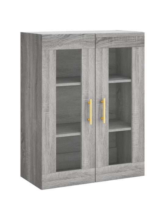 Skříň highboard šedá sonoma 69,5 x 34 x 180 cm kompozitní dřevo