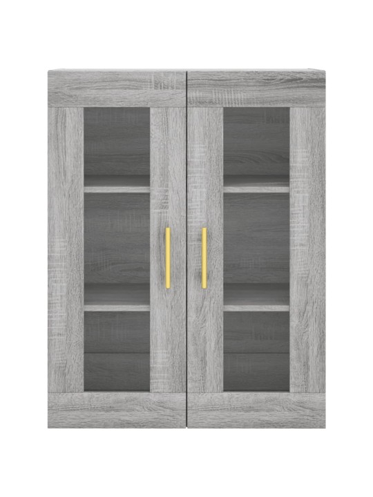 Skříň highboard šedá sonoma 69,5 x 34 x 180 cm kompozitní dřevo