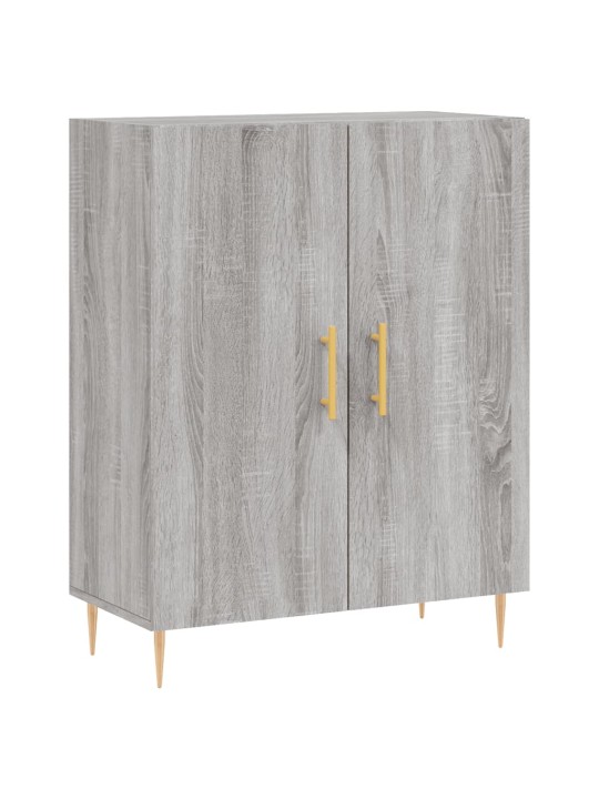Skříň highboard šedá sonoma 69,5 x 34 x 180 cm kompozitní dřevo