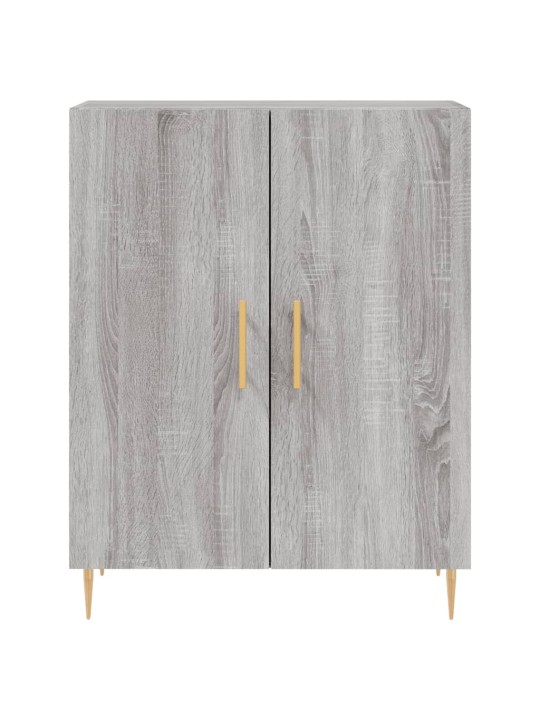 Skříň highboard šedá sonoma 69,5 x 34 x 180 cm kompozitní dřevo