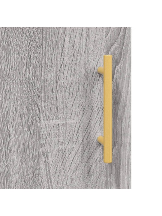 Skříň highboard šedá sonoma 69,5 x 34 x 180 cm kompozitní dřevo