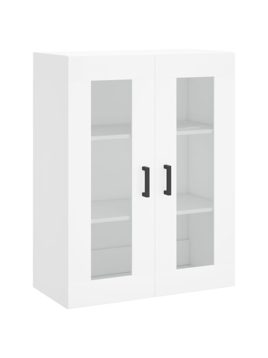 Skříň highboard bílá 69,5 x 34 x 180 cm kompozitní dřevo