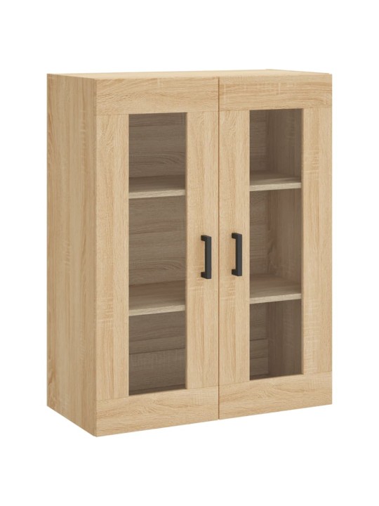 Skříň highboard dub sonoma 69,5 x 34 x 180 cm kompozitní dřevo