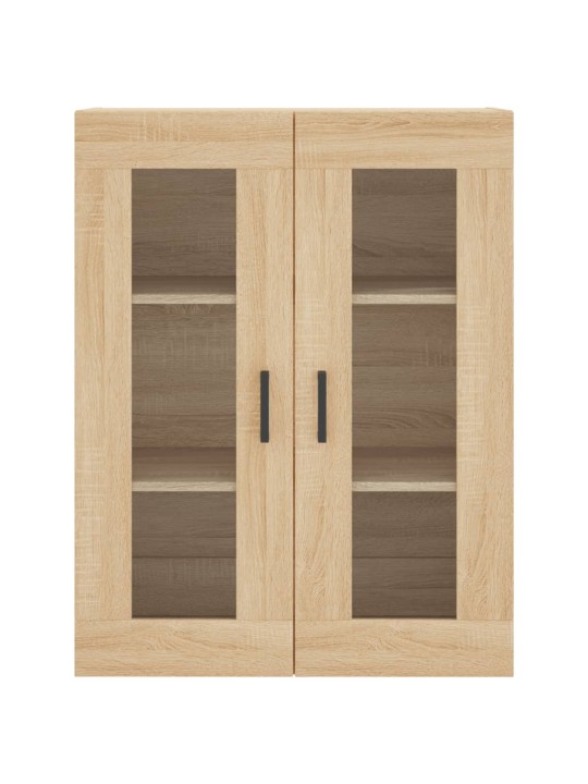 Skříň highboard dub sonoma 69,5 x 34 x 180 cm kompozitní dřevo