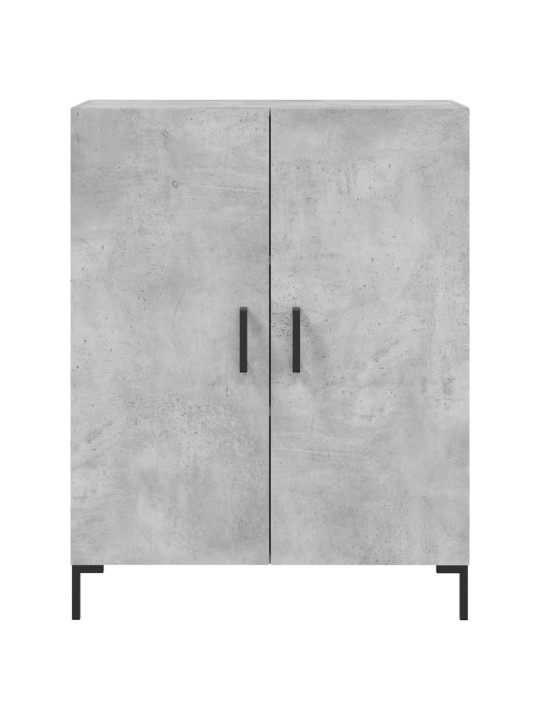 Skříň highboard betonově šedá 69,5x34x180 cm kompozitní dřevo