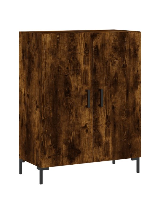 Skříň highboard kouřový dub 69,5 x 34 x 180 cm kompozitní dřevo